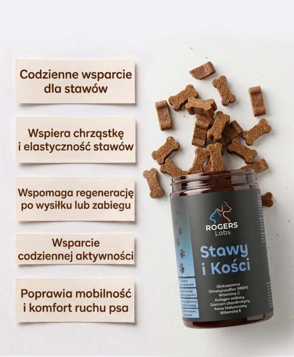 Stawy i Kości - codzienne wsparcie stawów i ruchu psa