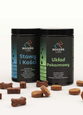 Zestaw na stawy i trawienie psa – SUPLO Stawy i Kości oraz Układ Pokarmowy