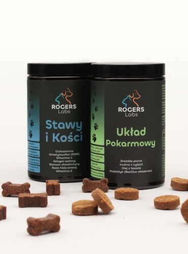 Zestaw na stawy i trawienie psa – SUPLO Stawy i Kości oraz Układ Pokarmowy